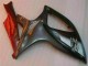 Preto Vermelho Moto Plásticos GSXR 600 / 750 K6 06-07 Preto Vermelho Moto Plásticos GSXR 600 / 750 K6 06-07