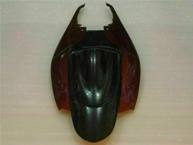Preto Vermelho Moto Plásticos GSXR 600 / 750 K6 06-07 Preto Vermelho Moto Plásticos GSXR 600 / 750 K6 06-07
