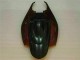 Preto Vermelho Moto Plásticos GSXR 600 / 750 K6 06-07 Preto Vermelho Moto Plásticos GSXR 600 / 750 K6 06-07