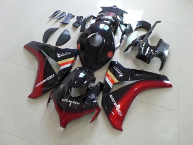 Preto Vermelho Mugen Abs Moto Plástico CBR 1000RR 08-11