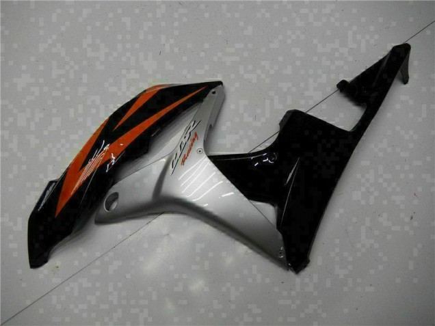 Preto Vermelho Prata Carenagem Moto CBR 600RR 07-08