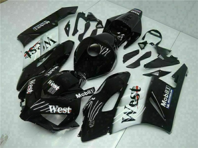 Preto West Carenagem Moto CBR 1000RR 04-05