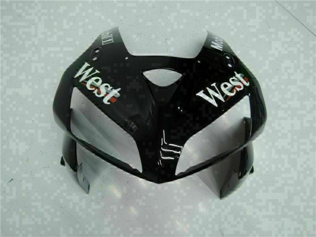Preto West Carenagem Moto CBR 600RR 05-06