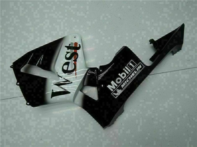Preto West Carenagem Moto CBR 600RR 05-06