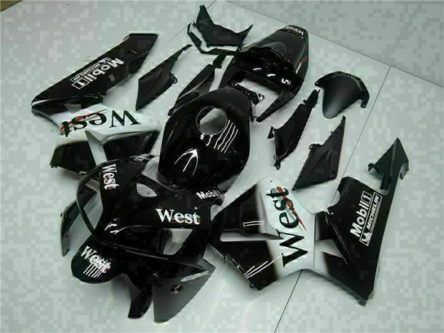 Preto West Carenagem Moto CBR 600RR 05-06