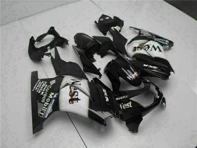 Preto West Carenagem Moto EX250 08-12 Preto West Carenagem Moto EX250 08-12