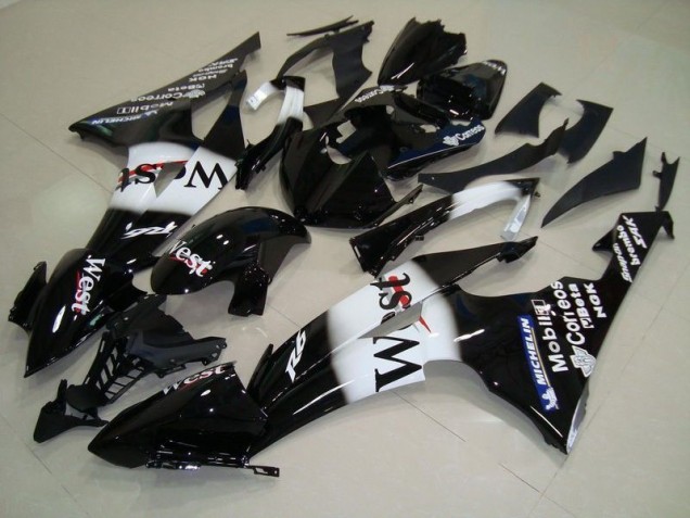 Preto West Carenagem Moto R6 08-16