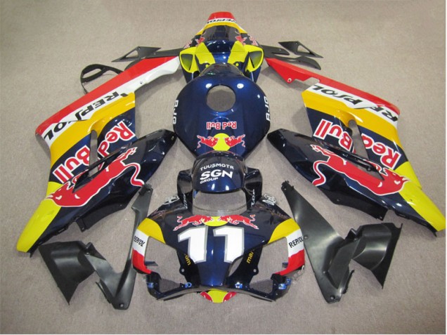 Red Bull 11 Repsol Carenagem Moto CBR 1000RR 04-05 Red Bull 11 Repsol Carenagem Moto CBR 1000RR 04-05