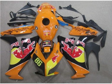 Red Bull 86 Carenagem Moto CBR 1000RR 12-16
