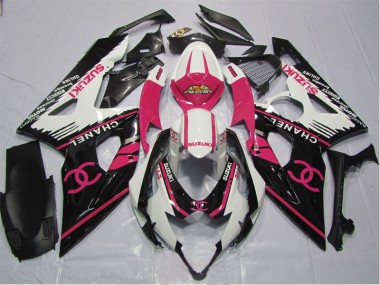 Rosa Chanel Carenagem Moto GSXR 1000 K5 05-06