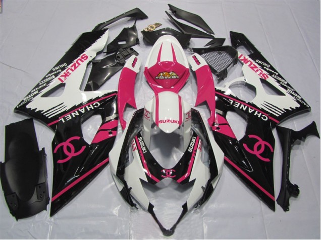 Rosa Chanel Carenagem Moto GSXR 1000 K5 05-06