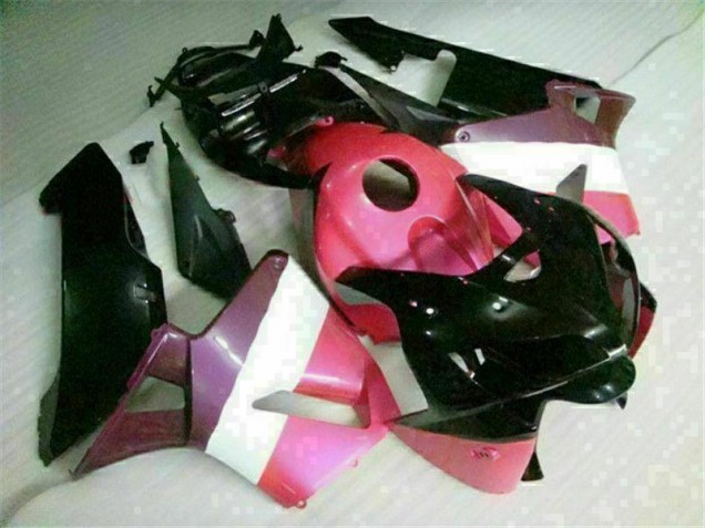 Roxo Preto Carenagem Moto CBR 600RR 05-06 Roxo Preto Carenagem Moto CBR 600RR 05-06