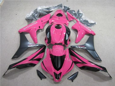 Roxo Rosa Preto Carenagem Moto CBR 600RR 07-08