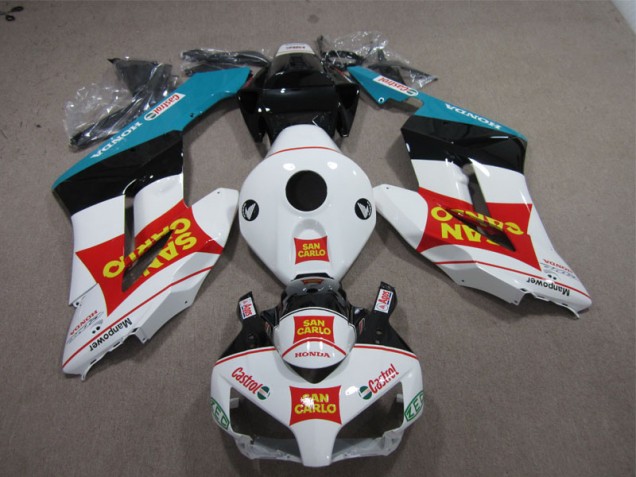 San Carlo Castrol Abs Kits Completos Carenagem Moto CBR 1000RR 04-05