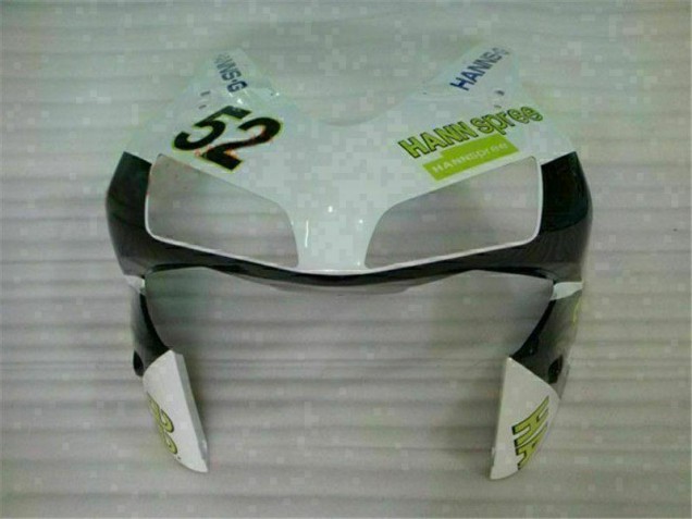 Verde Branco Preto Carenagem Moto CBR 600RR 03-04