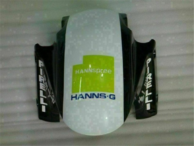 Verde Branco Preto Carenagem Moto CBR 600RR 03-04