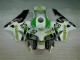 Verde Branco Preto Carenagem Moto CBR 600RR 03-04