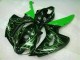 Verde Chama Preto Carenagem Moto CBR 1000RR 06-07