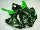 Verde Chama Preto Carenagem Moto CBR 1000RR 06-07