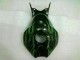 Verde Chama Preto Carenagem Moto CBR 1000RR 06-07