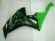 Verde Chama Preto Carenagem Moto CBR 1000RR 06-07