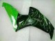 Verde Chama Preto Carenagem Moto CBR 1000RR 06-07