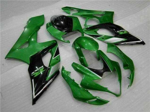 Verde Moto Plásticos GSXR 1000 K5 05-06 Verde Moto Plásticos GSXR 1000 K5 05-06