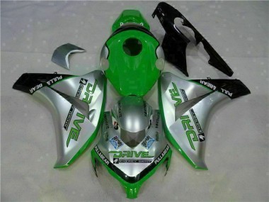 Verde Prata Carenagem Moto CBR 1000RR 08-11
