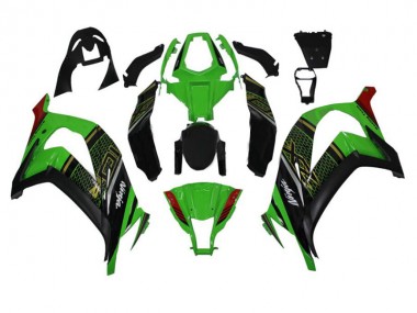 Verde Preto Abs Motocicleta Plásticos ZX10R 11-15