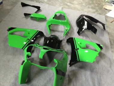 Verde Preto Brilhante Carenagem Moto ZX9R 02-03