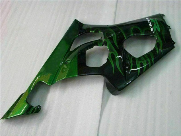Verde Preto Carenagem Moto GSXR 1000 K3 03-04