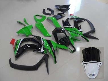 Verde & Preto Carenagem Moto & Plástico Moto ZX10R 11-15