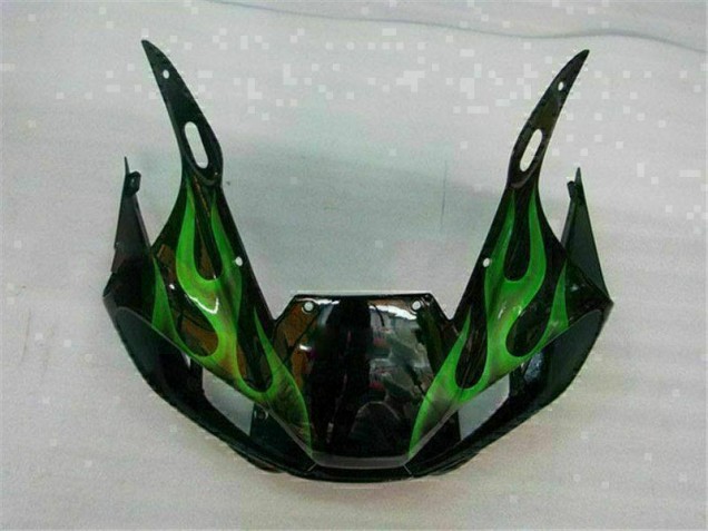 Verde Preto Carenagem Moto R6 98-02