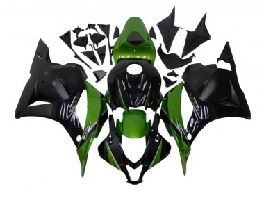 Verde Preto Carenagem Moto ZX10R 03-05