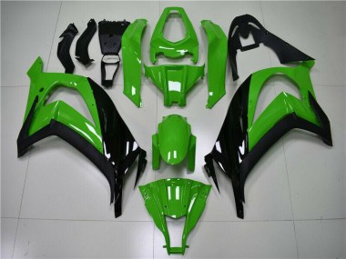 Verde Preto Carroçaria Moto ZX10R 11-15
