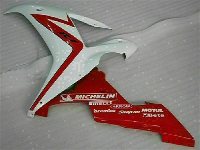 Vermelho Abs Kits Carenagem Moto R1 02-03