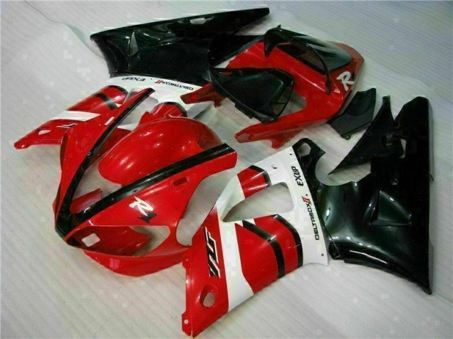 Vermelho Abs Moto Plástico R1 00-01
