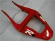 Vermelho Abs Moto Plástico R1 00-01