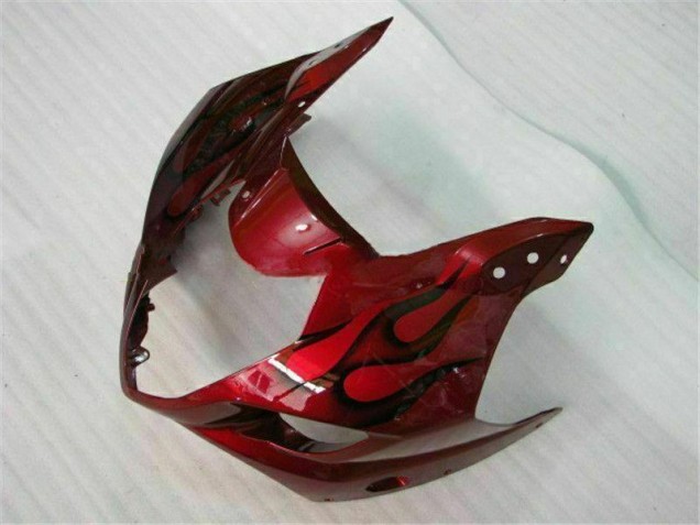 Vermelho Abs Motocicleta Plásticos GSXR 1000 K3 03-04