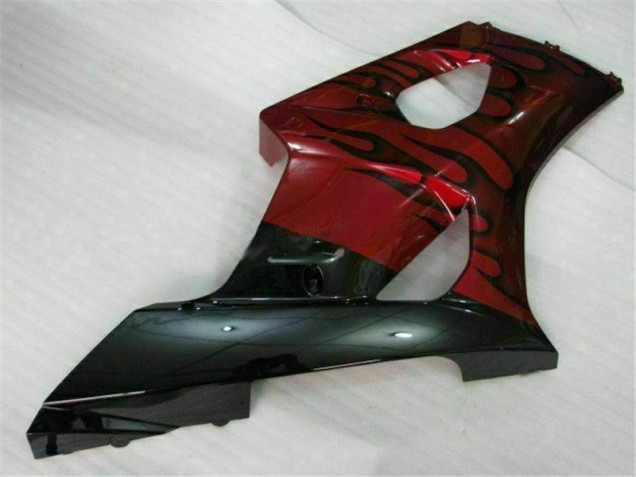 Vermelho Abs Motocicleta Plásticos GSXR 1000 K3 03-04