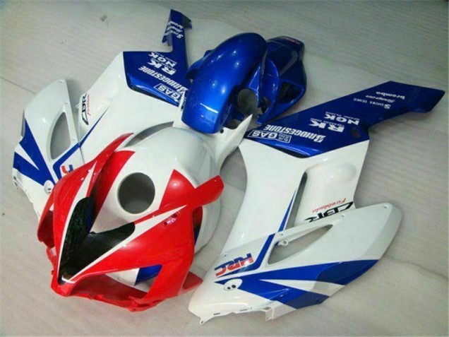 Vermelho Azul Branco Carenagem Moto CBR 1000RR 04-05 Vermelho Azul Branco Carenagem Moto CBR 1000RR 04-05