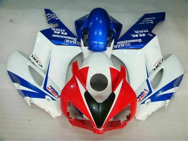 Vermelho Azul Branco Carenagem Moto CBR 1000RR 04-05 Vermelho Azul Branco Carenagem Moto CBR 1000RR 04-05