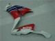 Vermelho Azul Branco Carenagem Moto CBR 1000RR 12-16