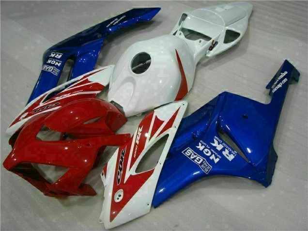 Vermelho Azul Carenagem Moto CBR 1000RR 04-05 Vermelho Azul Carenagem Moto CBR 1000RR 04-05
