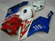 Vermelho Azul Carenagem Moto CBR 1000RR 04-05 Vermelho Azul Carenagem Moto CBR 1000RR 04-05