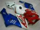 Vermelho Azul Carenagem Moto CBR 1000RR 04-05 Vermelho Azul Carenagem Moto CBR 1000RR 04-05