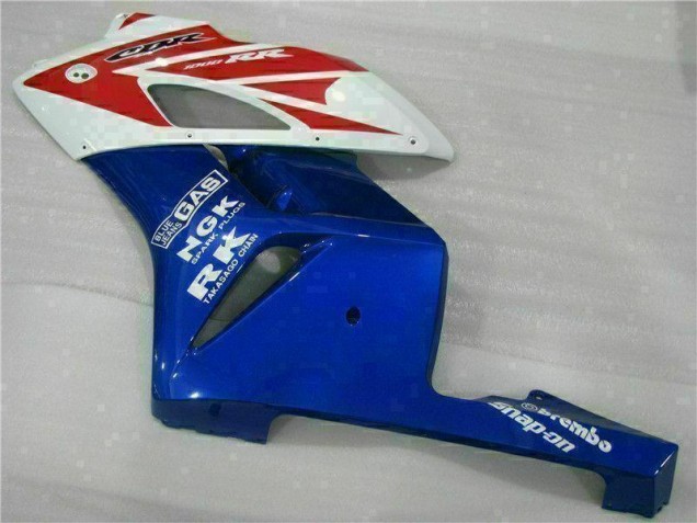 Vermelho Azul Carenagem Moto CBR 1000RR 04-05 Vermelho Azul Carenagem Moto CBR 1000RR 04-05