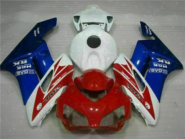 Vermelho Azul Carenagem Moto CBR 1000RR 04-05 Vermelho Azul Carenagem Moto CBR 1000RR 04-05