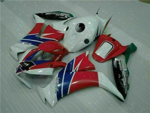 Vermelho Azul Carenagem Moto CBR 1000RR 12-16