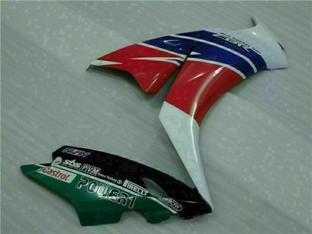Vermelho Azul Carenagem Moto CBR 1000RR 12-16